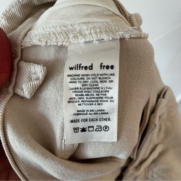 Aritzia Wilfred free Kelsey pant in bone color - Picture 8 of 11